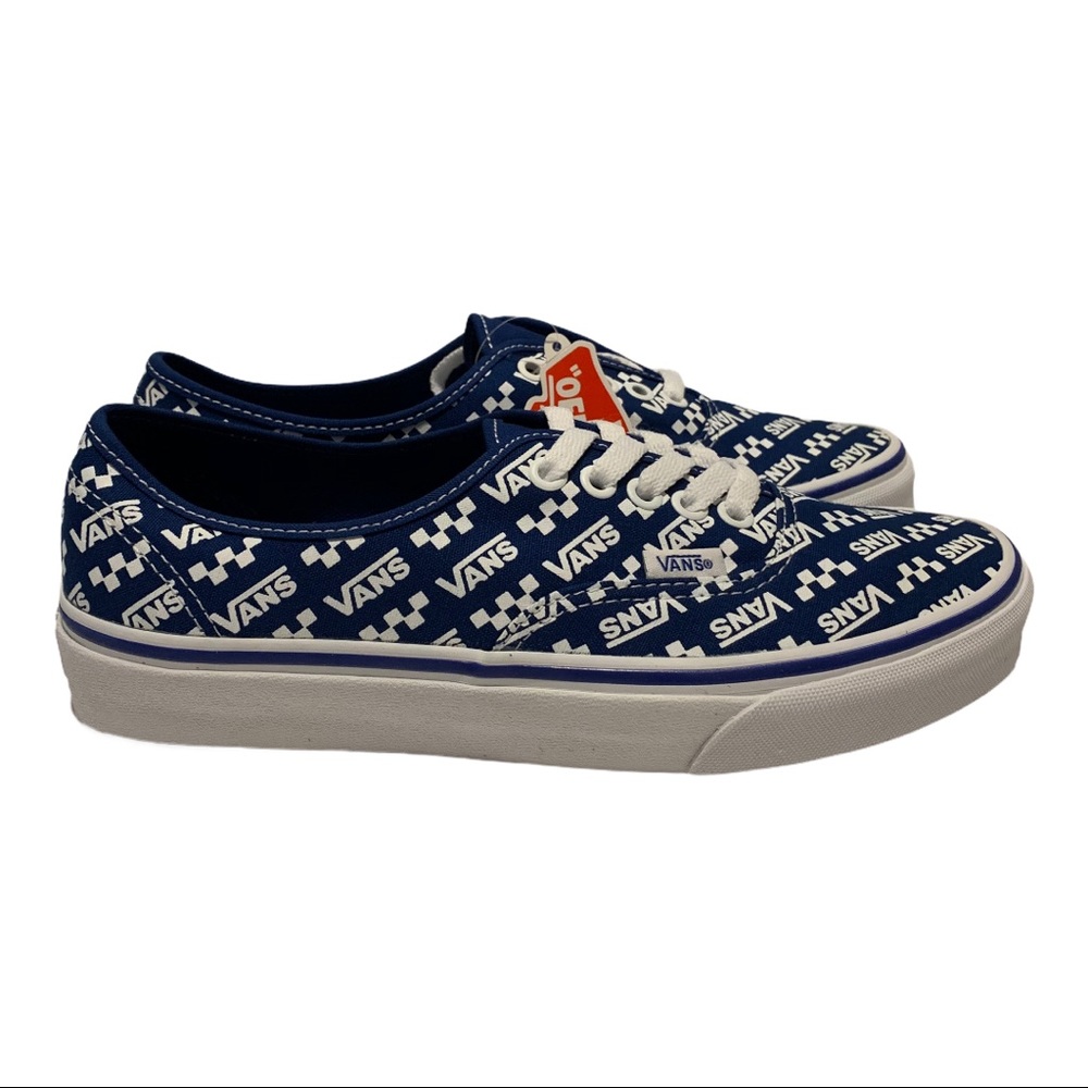 VANS Women's Authentic (LOGO REPEAT) Sneakers